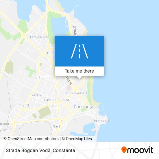 Strada Bogdan Vodă map