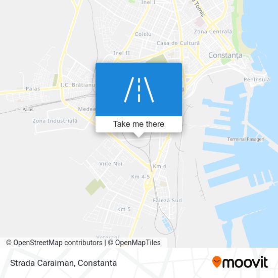 Strada Caraiman map
