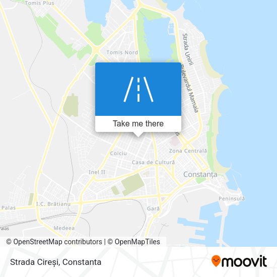 Strada Cireși map