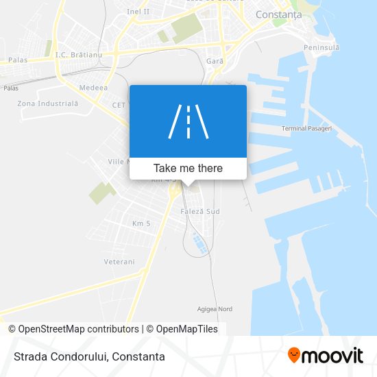 Strada Condorului map