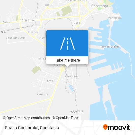 Strada Condorului map