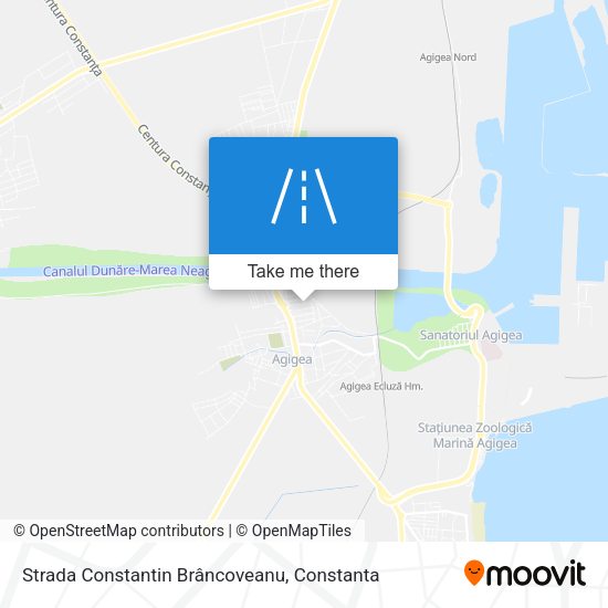 Strada Constantin Brâncoveanu map
