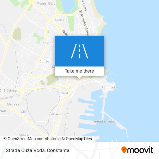 Strada Cuza Vodă map