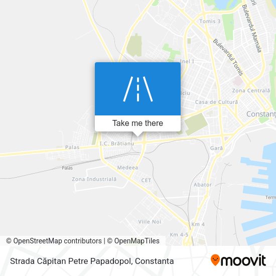 Strada Căpitan Petre Papadopol map