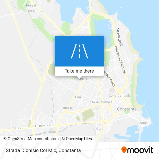Strada Dionisie Cel Mic map