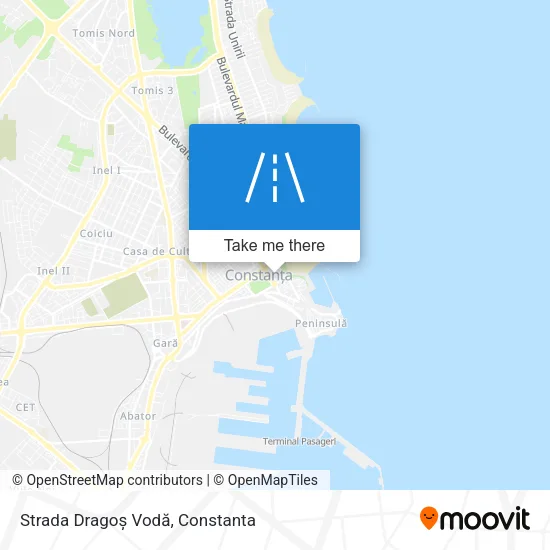 Strada Dragoș Vodă map