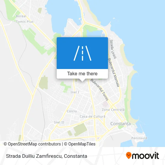 Strada Duiliu Zamfirescu map