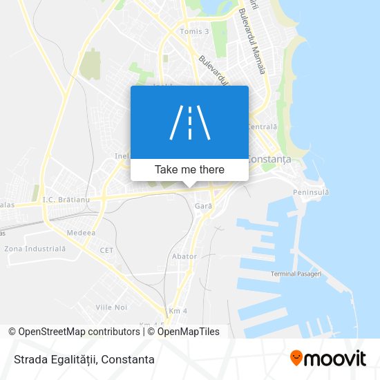 Strada Egalității map