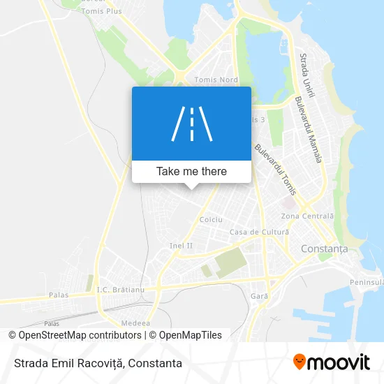 Strada Emil Racoviță map