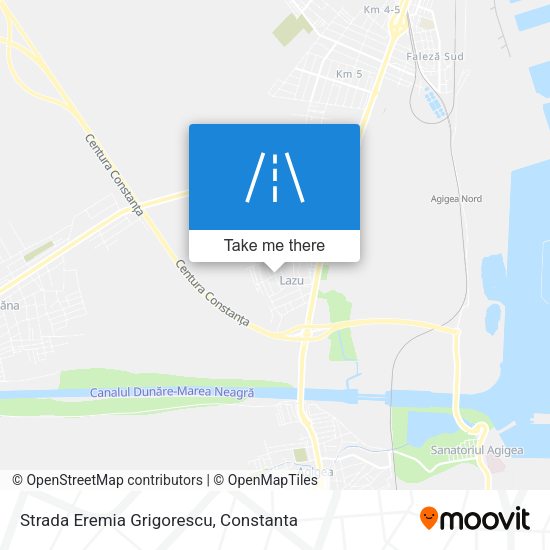 Strada Eremia Grigorescu map