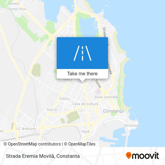 Strada Eremia Movilă map