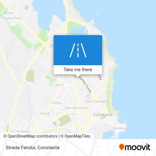 Strada Farului map
