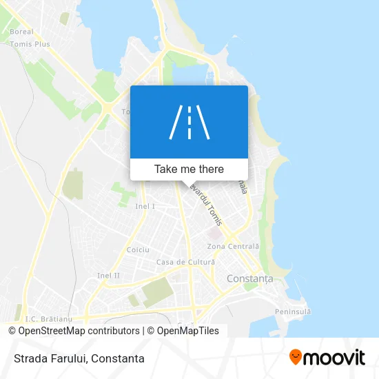 Strada Farului map