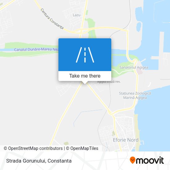 Strada Gorunului map