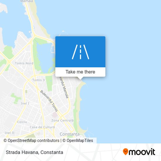 Strada Havana map