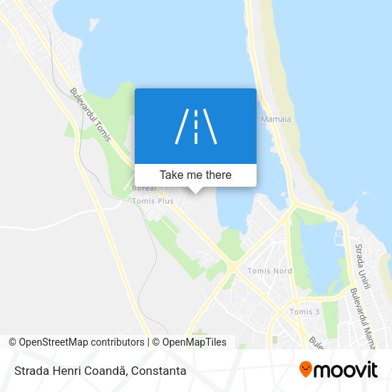 Strada Henri Coandă map