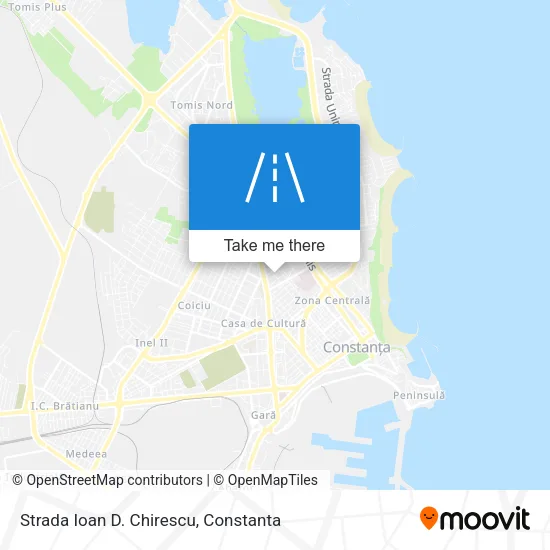 Strada Ioan D. Chirescu map
