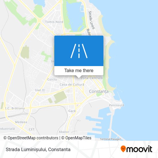 Strada Luminișului map