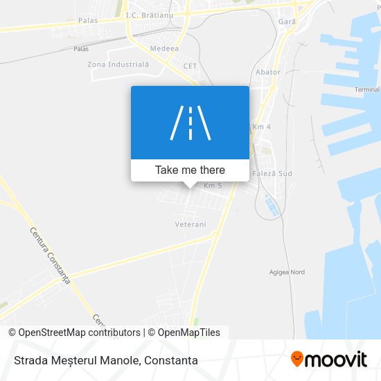Strada Meșterul Manole map