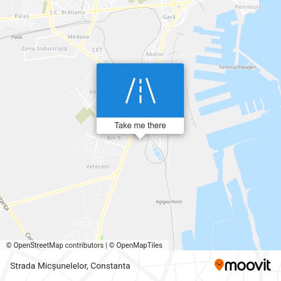 Strada Micșunelelor map