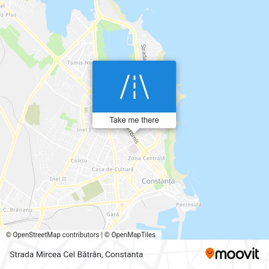 Strada Mircea Cel Bătrân map
