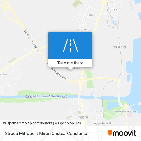 Strada Mitropolit Miron Cristea map