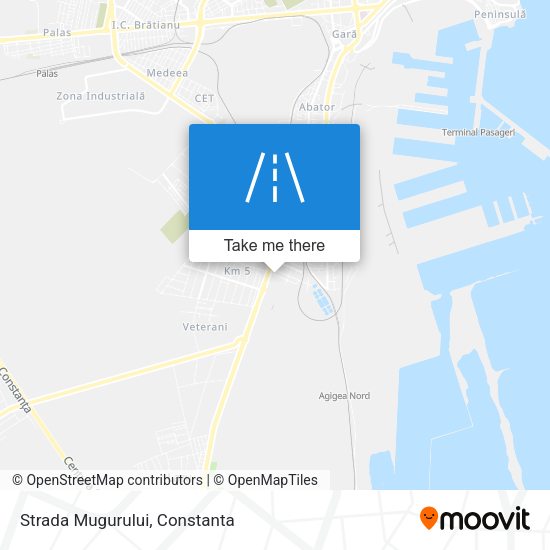 Strada Mugurului map