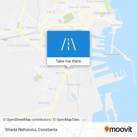 Strada Nehoiului map