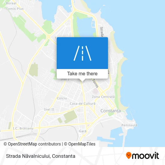 Strada Năvalnicului map