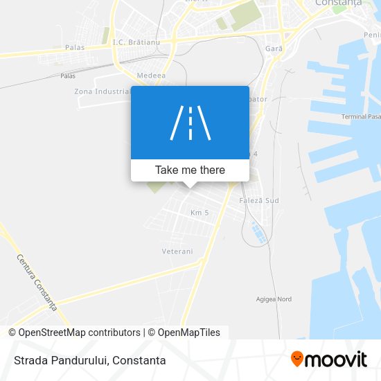 Strada Pandurului map