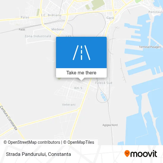 Strada Pandurului map