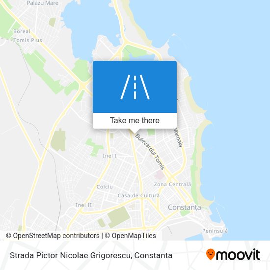 Strada Pictor Nicolae Grigorescu map