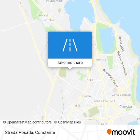 Strada Posada map