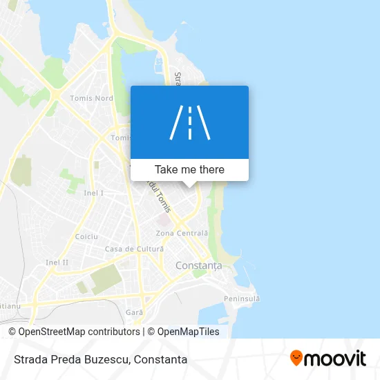Strada Preda Buzescu map