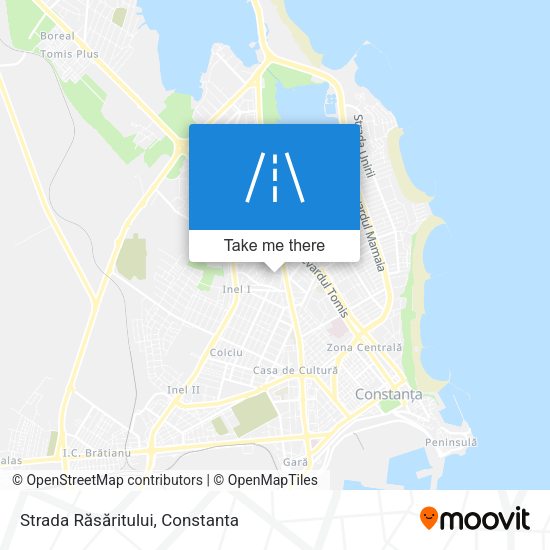 Strada Răsăritului map