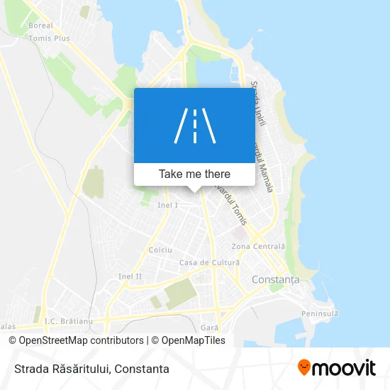 Strada Răsăritului map