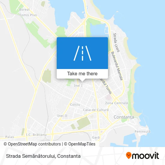Strada Semănătorului map
