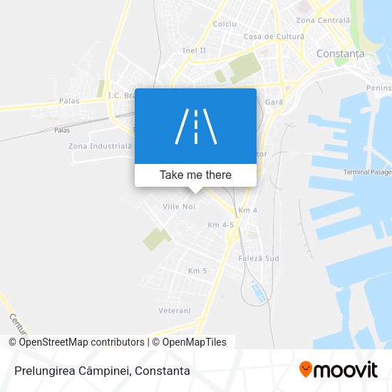 Prelungirea Câmpinei map