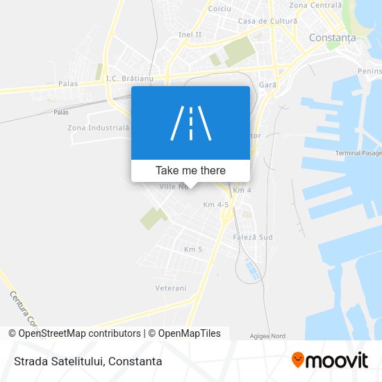 Strada Satelitului map
