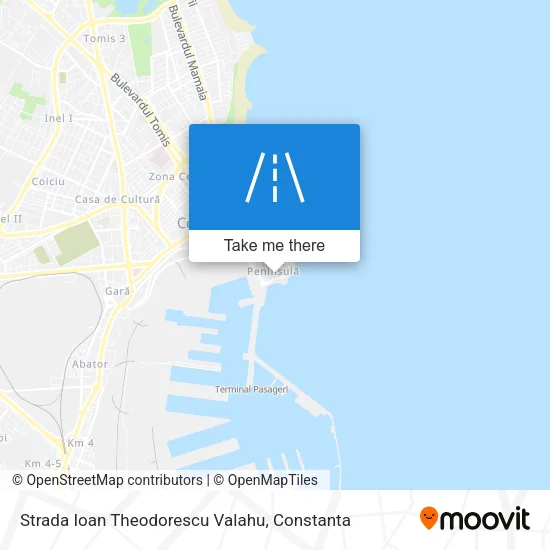 Strada Ioan Theodorescu Valahu map