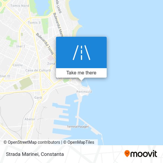 Strada Marinei map
