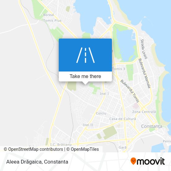 Aleea Drăgaica map