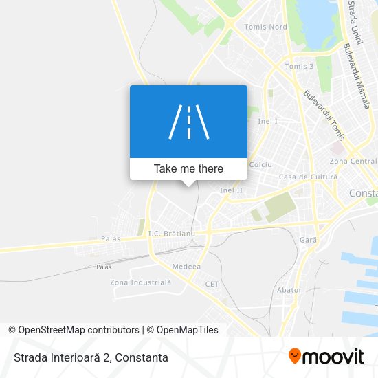 Strada Interioară 2 map