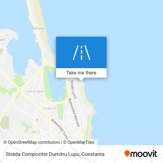 Strada Compozitor Dumitru Lupu map