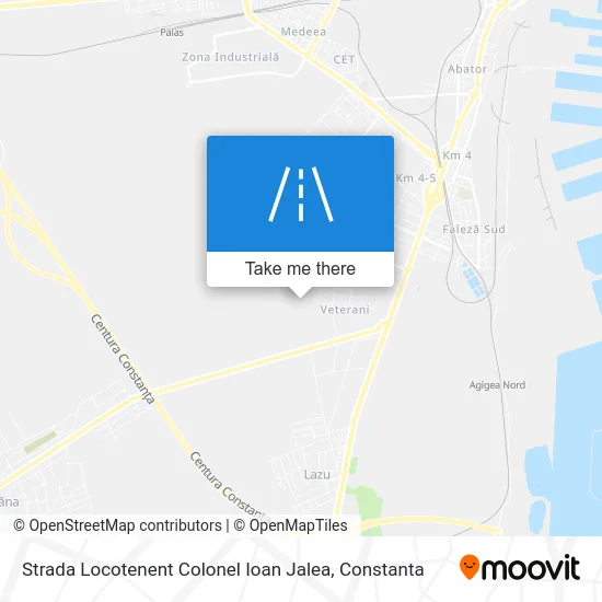 Strada Locotenent Colonel Ioan Jalea map