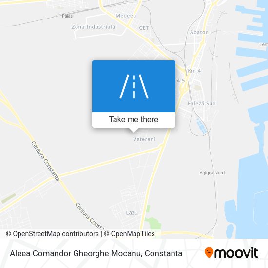 Aleea Comandor Gheorghe Mocanu map