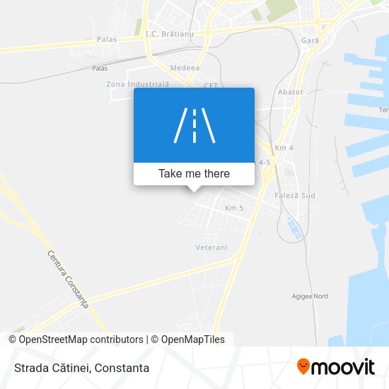 Strada Cătinei map