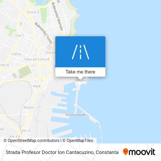 Strada Profesor Doctor Ion Cantacuzino map