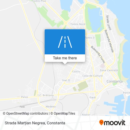 Strada Marțian Negrea map