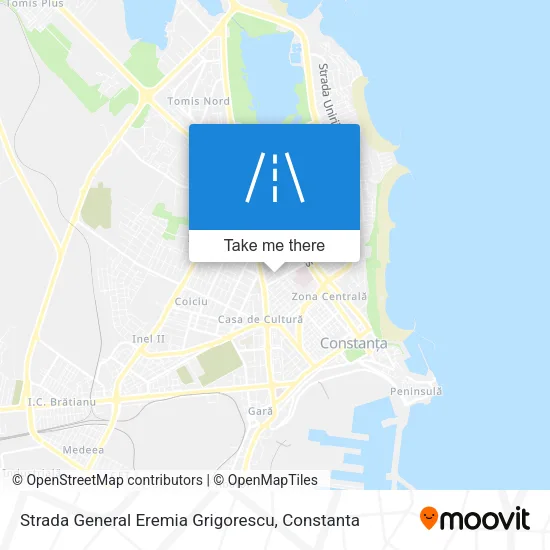 Strada General Eremia Grigorescu map